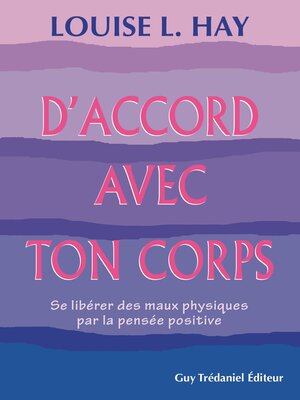 cover image of D'accord avec ton corps